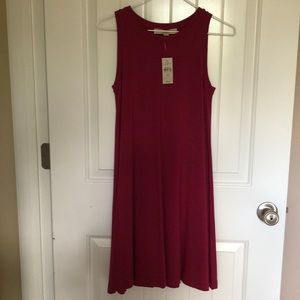 LOFT Sleeveless Swing Dress